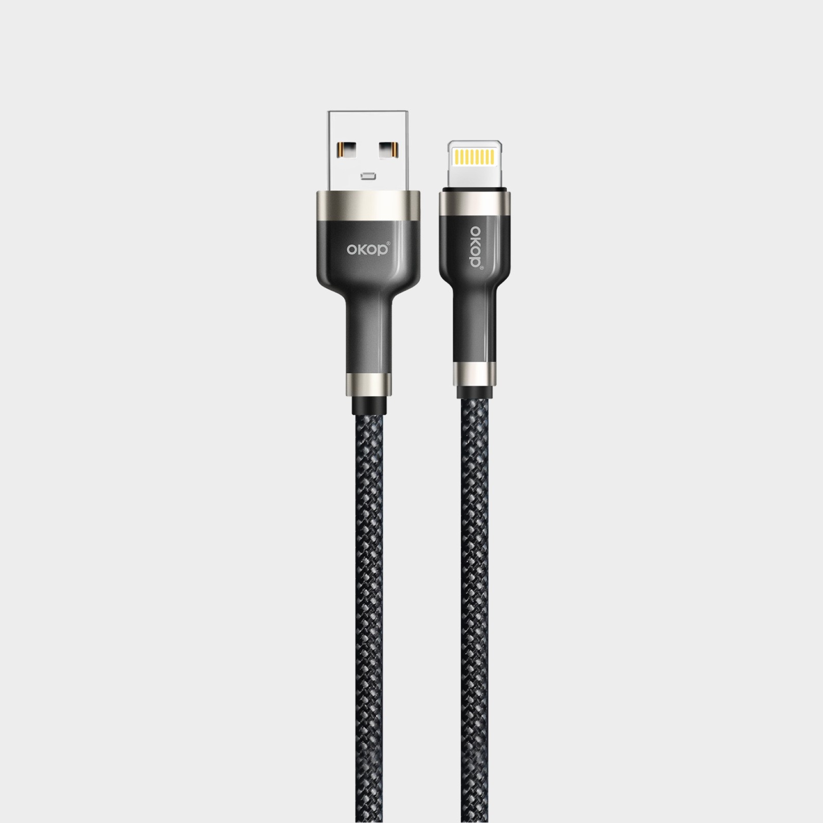 KP-318 Braided 65W Fast-Charging Data Cable Durable Overcharge Protection Type-C Compatible With Apple Android And Huawei photo 7