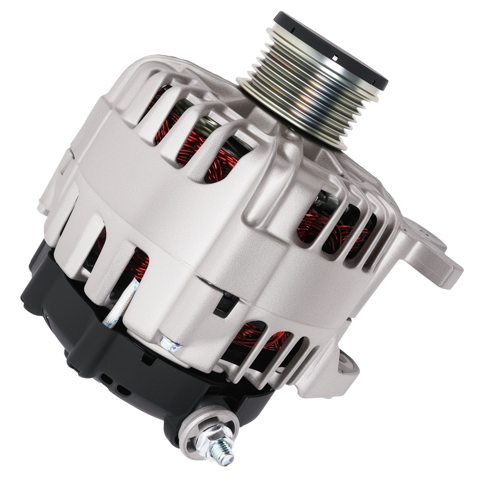 New Alternator For -Nissan Rogue 2014-2020 L4 2.5L 120 Amp CW 6-Groove 11648N photo 1