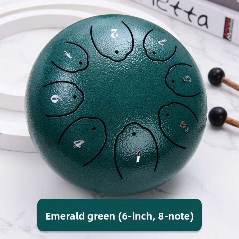 Series 6-Inch 8-Note Steel Tongue Drum photo 8