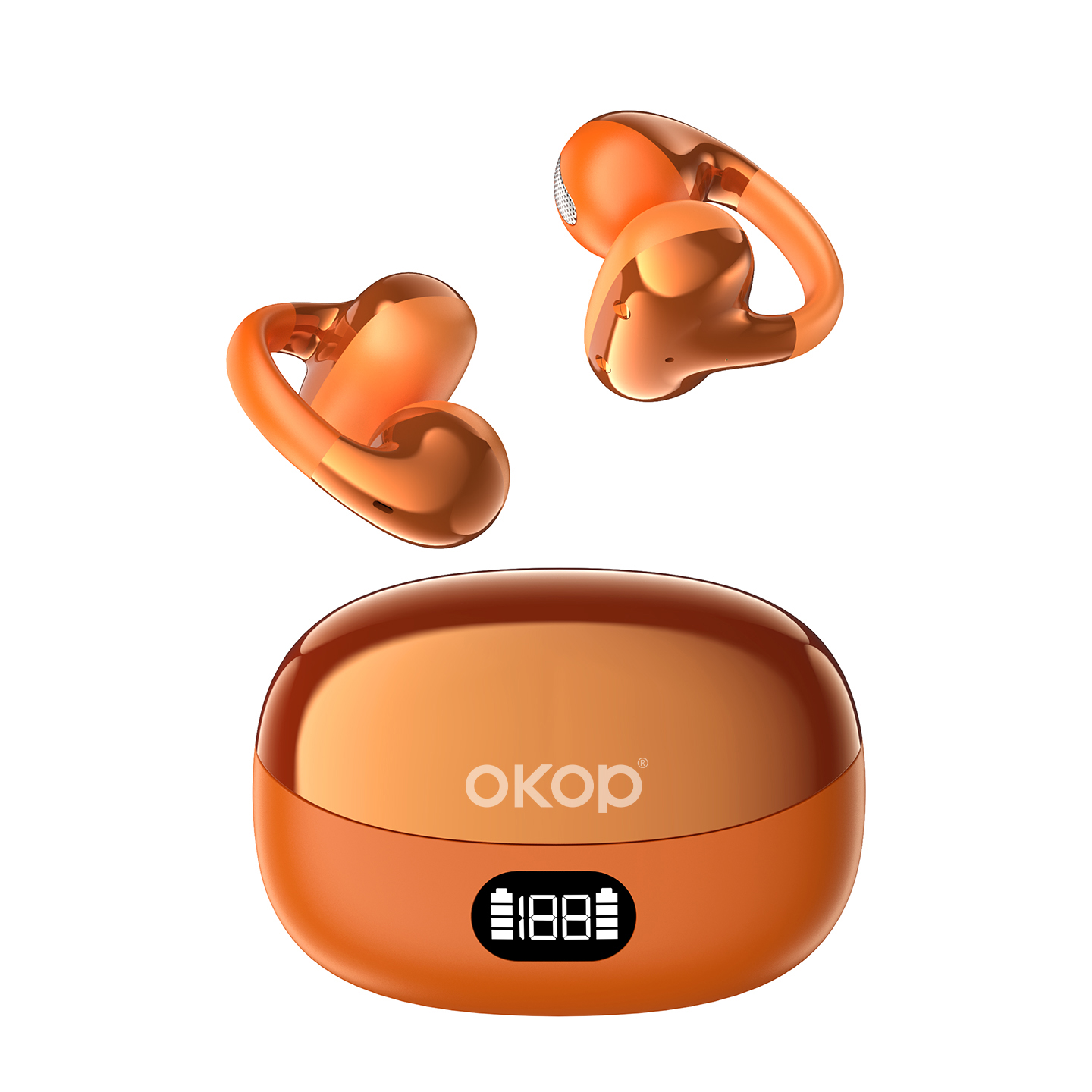 KP-225 Best-selling Wireless Bluetooth Ear-Clip Headphones Long Battery Life High-Quality Audio Low Latency For Music Gaming Factory Direct In Stock photo 1