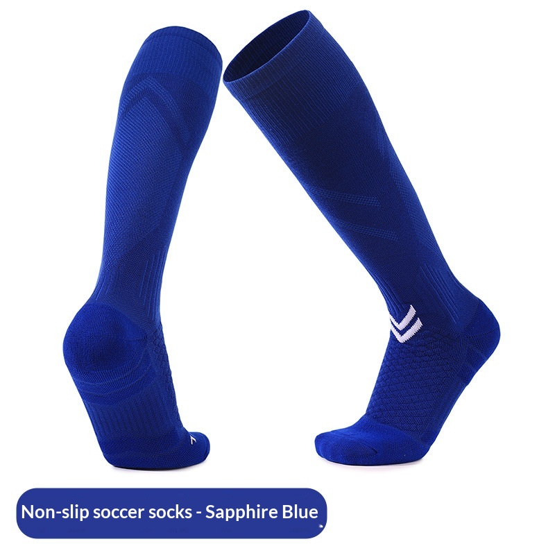 Men's Training Socks Thickeneded Towel Bottom Cushioning Comfortable Pvc Dispensing Non-Slip Socks Sweat-Absorbent Breathable Mid-Calf Football Socks photo 7