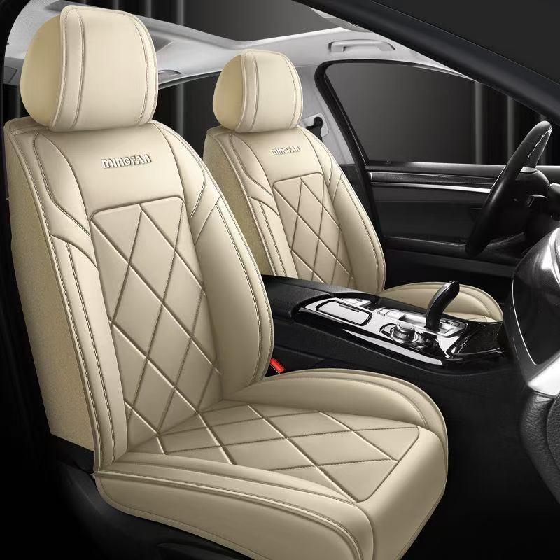Cozy, Simple Full-coverage Seat Covers With Customizable Stitching Lines photo 7