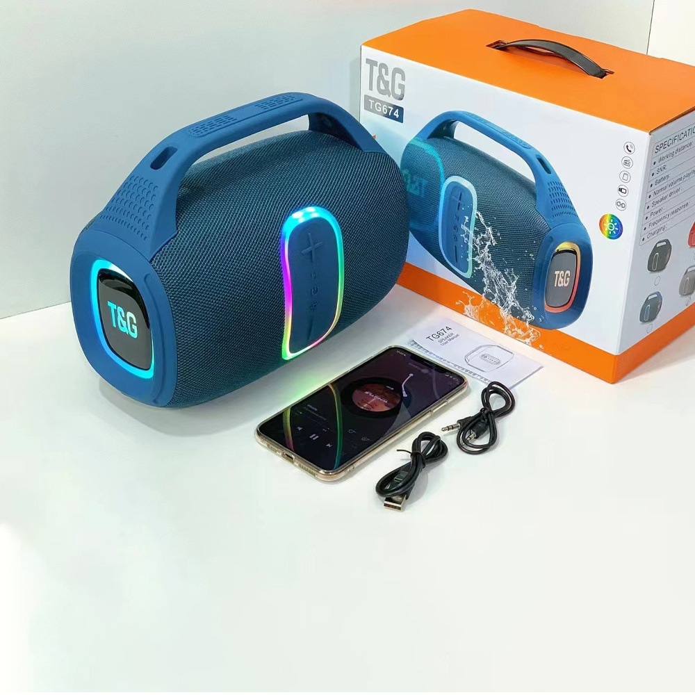Portable Speakers With Dynamic Colourful LED Lights photo 5