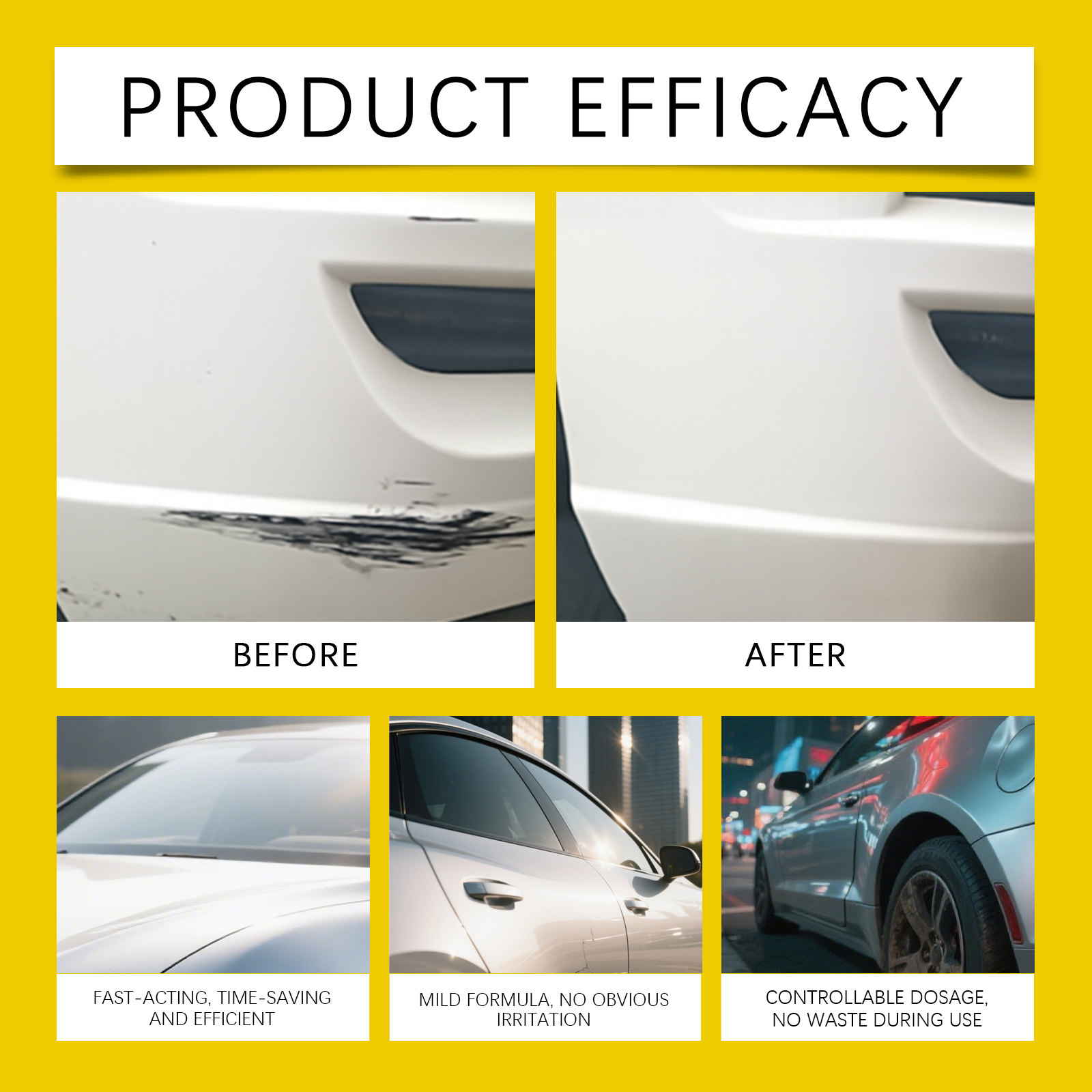 Car Scratch Repair Kit, Paint Swirl Scuff Touch Up Polishing Set For Auto Detailing photo 3