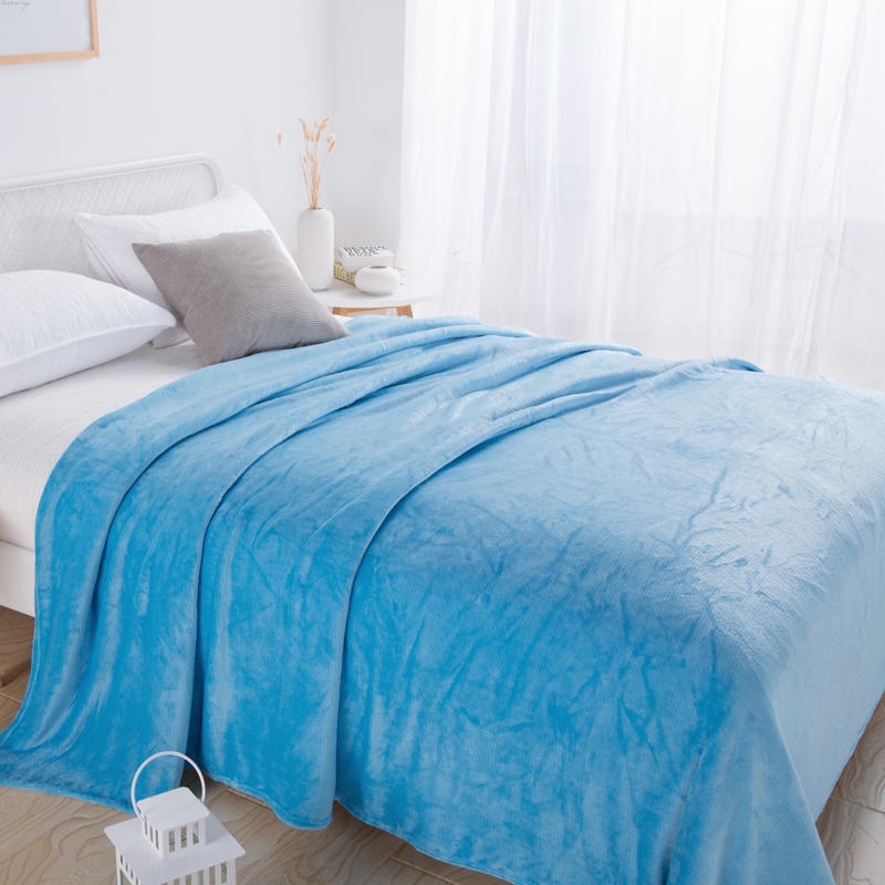 1PC Ultra Soft Plush Throw Blanket, Warm Fluffy Lightweight Blanket For Sofa Bed Couch photo 4