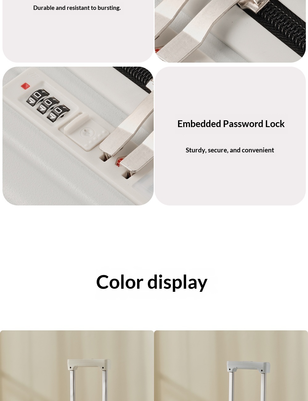 New Lightweight Suitcase For Boarding, Travel Luggage, Women's Quiet, Children's Small Password Suitcase, Men's 16 Inch photo 2
