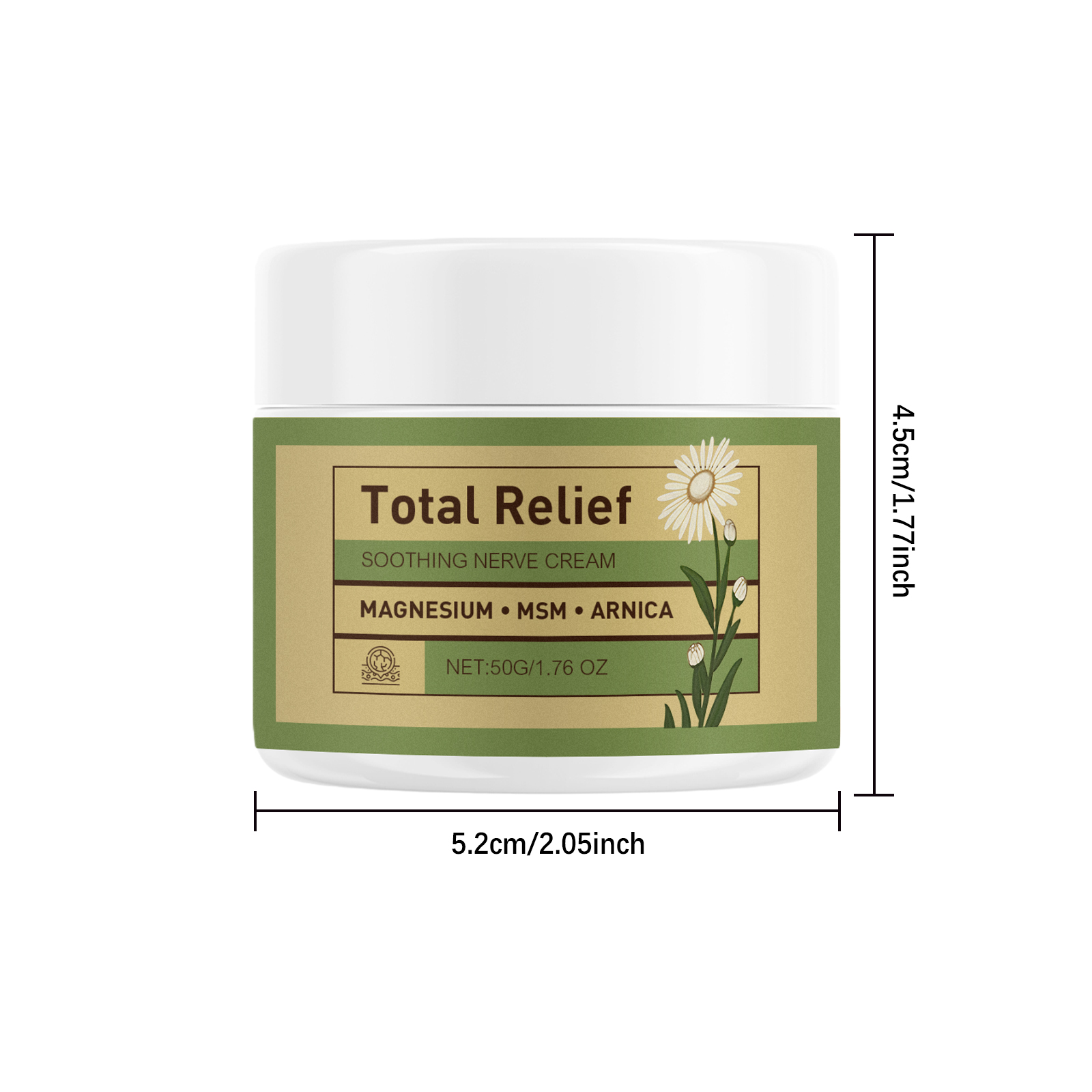 Calming Nerve Cream 50g-Bottle photo 7