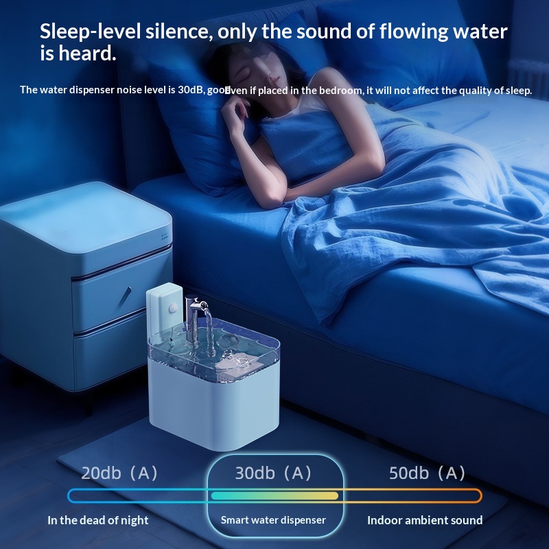 Automatic Circulating Filtered Pet Water Fountain photo 5