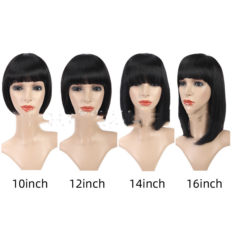 European And American Wigs With Bangs And Bob photo 2