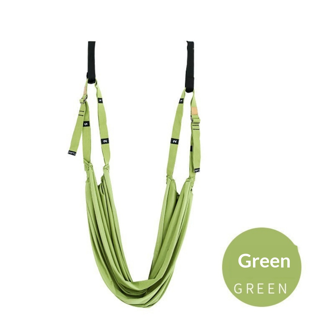 Aerial Yoga Sling Home Fitness Equipment Yoga Inverted Pull Rope Hanging Door Yoga Stretch Belt Artifact photo 4