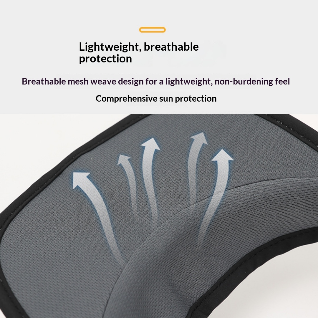 Summer Portable Folding Hat Outdoor Running Sports Breathable Sun Hat Men's Fashionable All-match Women's Sun Hat photo 8