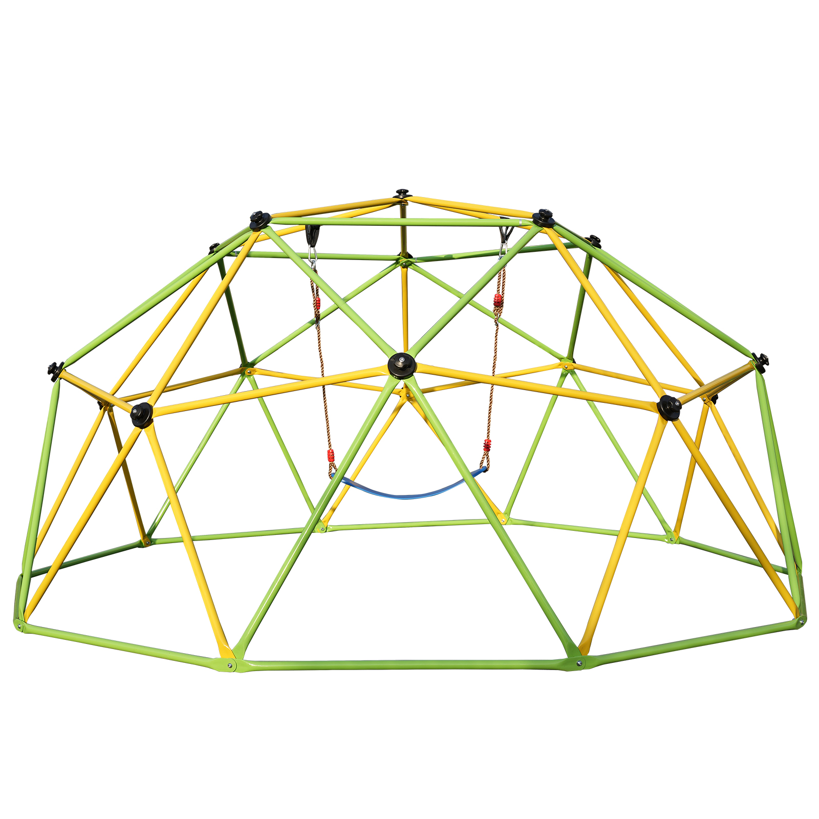 10 Foot Dome Climbing Children's Jungle Gym Suitable For Park Dome Climbers And Swing Amusement Park Equipment, Green photo 7