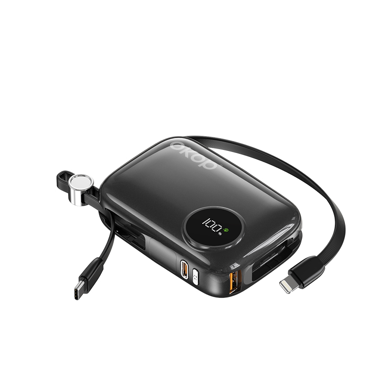 KP-718 Best-selling 10,000mAh Power Bank With Digital Display And Fast Charging High Capacity Portable Design In Stock photo 1