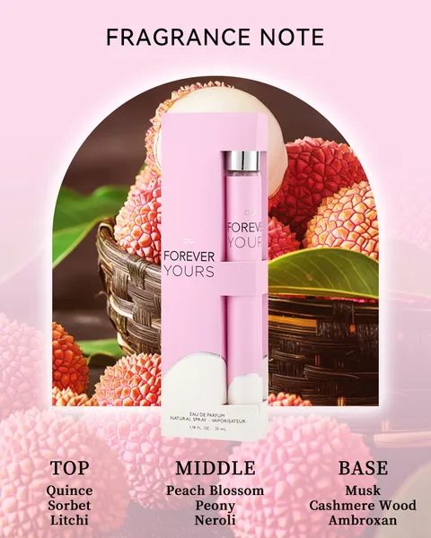 6pcs Travel Set, Women'S Eau De Parfuma Spray, Long Lasting Fragrance, 6 Different Flavor, Perfect For Holiday Gifts, Dating, Daily Life, Parties, 1.18 Fl Oz Bottle photo 5