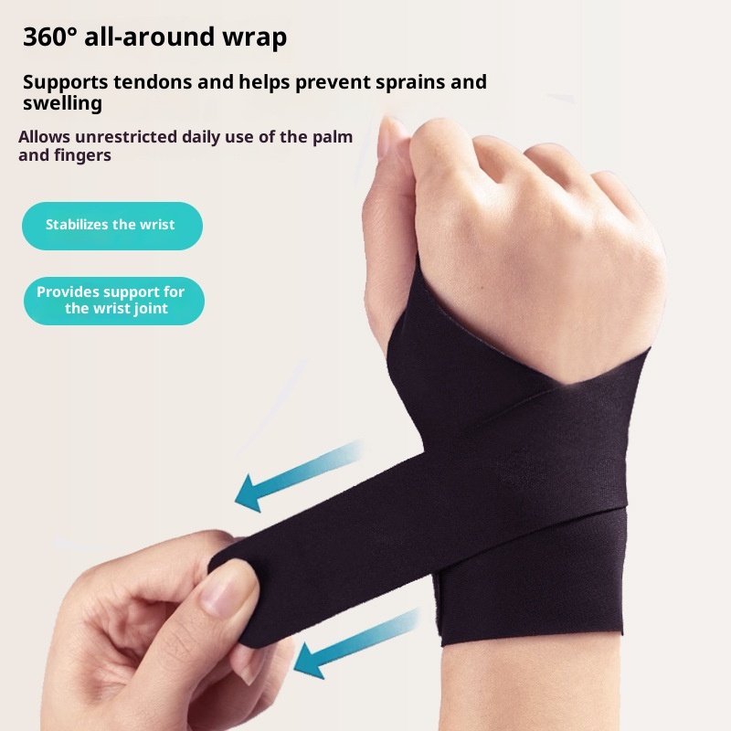 Japanese Sports Fitness Tendon Sheath Tfcc Wrist Strain Fixed Sheath Badminton Breathable Pressurized Thin Wrist Guard photo 1