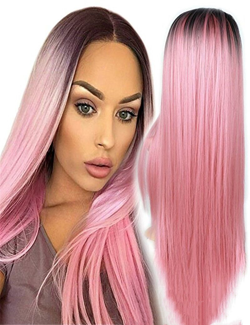 Medium And Large Scalp Dyed Gradual Long Straight Hair photo 2