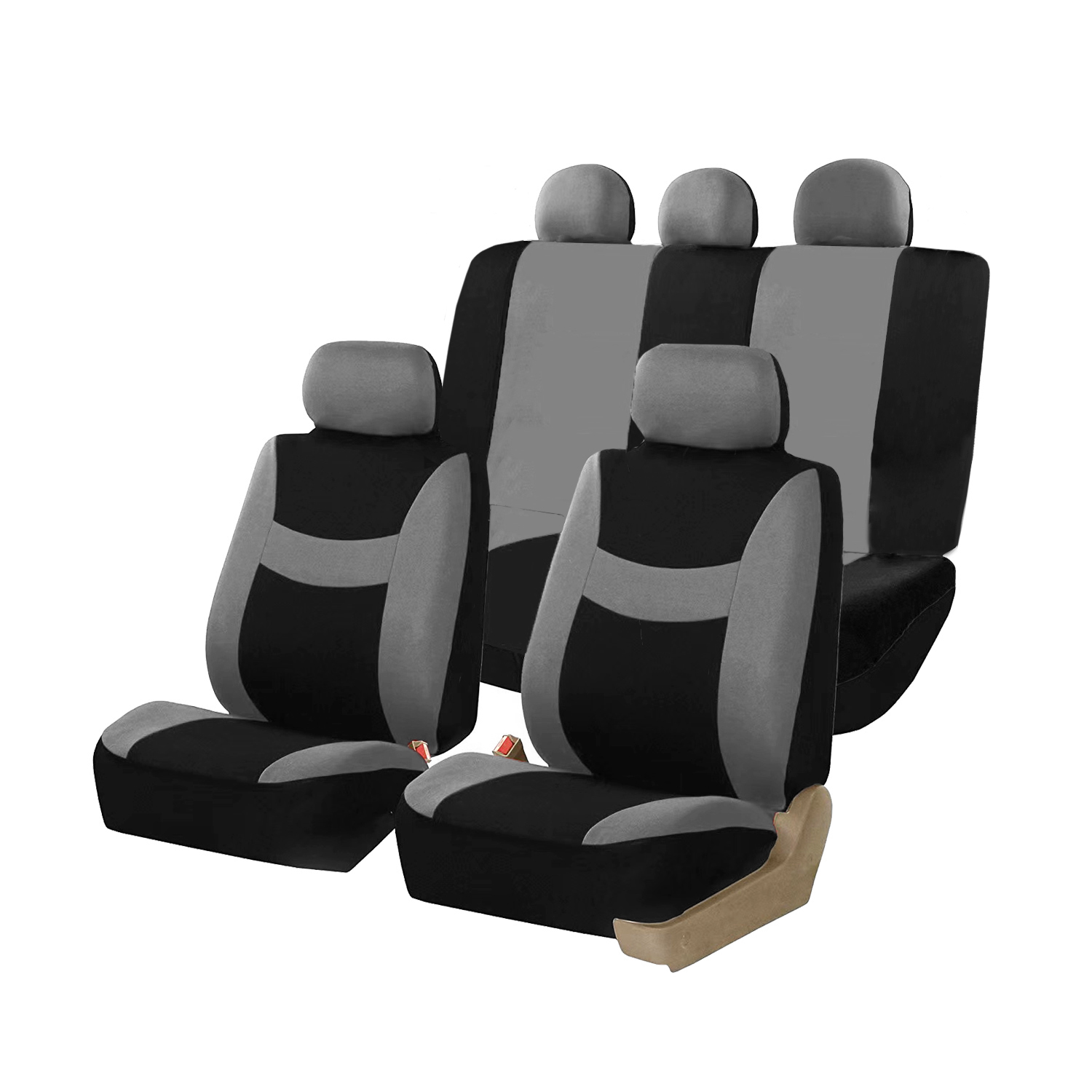 5-Seat Car Seat Cover, Classic And Timeless Design, Thin 2mm Thickness, Suitable For All Seasons photo 4