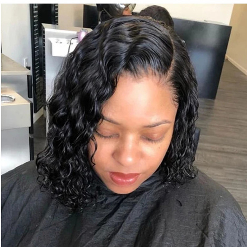 Women's Black Long Curly Hair photo 2