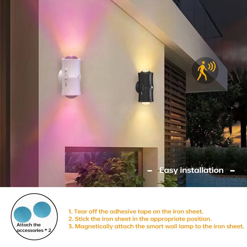 4pcs Motion Sensor Night Light Rechargeable photo 3