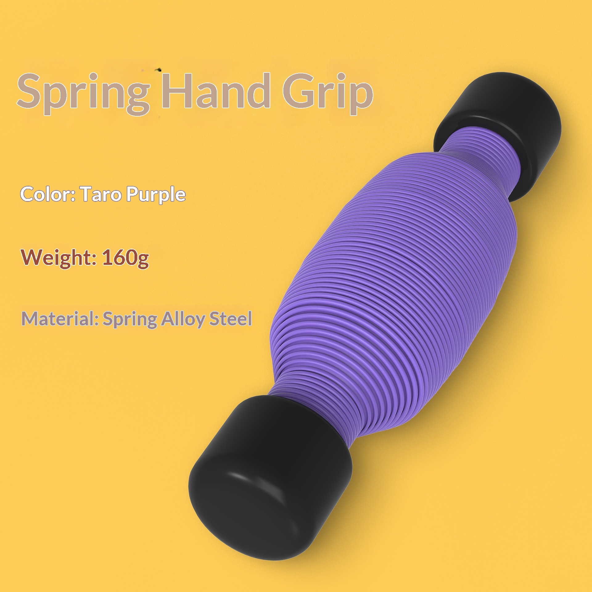 Portable Spring Grip Strengthener, Home Office Hand Exerciser, Cross-Border Dropshipping Of Multi-Color Fitness Equipment Wholesale photo 2