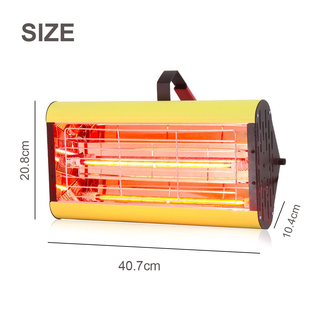 2500W Infrared Paint Curing Lamp For Drying Hot Paint Dryer Heating Lamp Drying photo 3