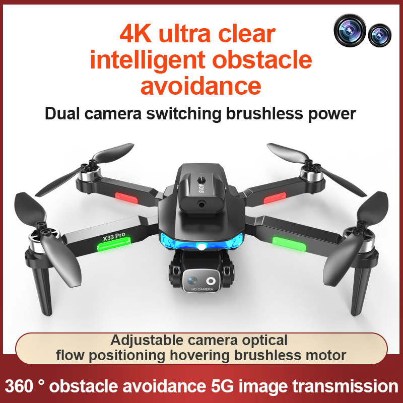 LF635 Dual Camera Dual Electric Drone--black photo 4