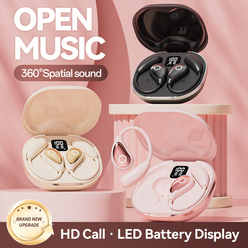 M95 New Creative Electroplated OWS Bluetooth Headphones Earpiece High Quality Ultra Long Life Wireless Bluetooth Headphones photo 1