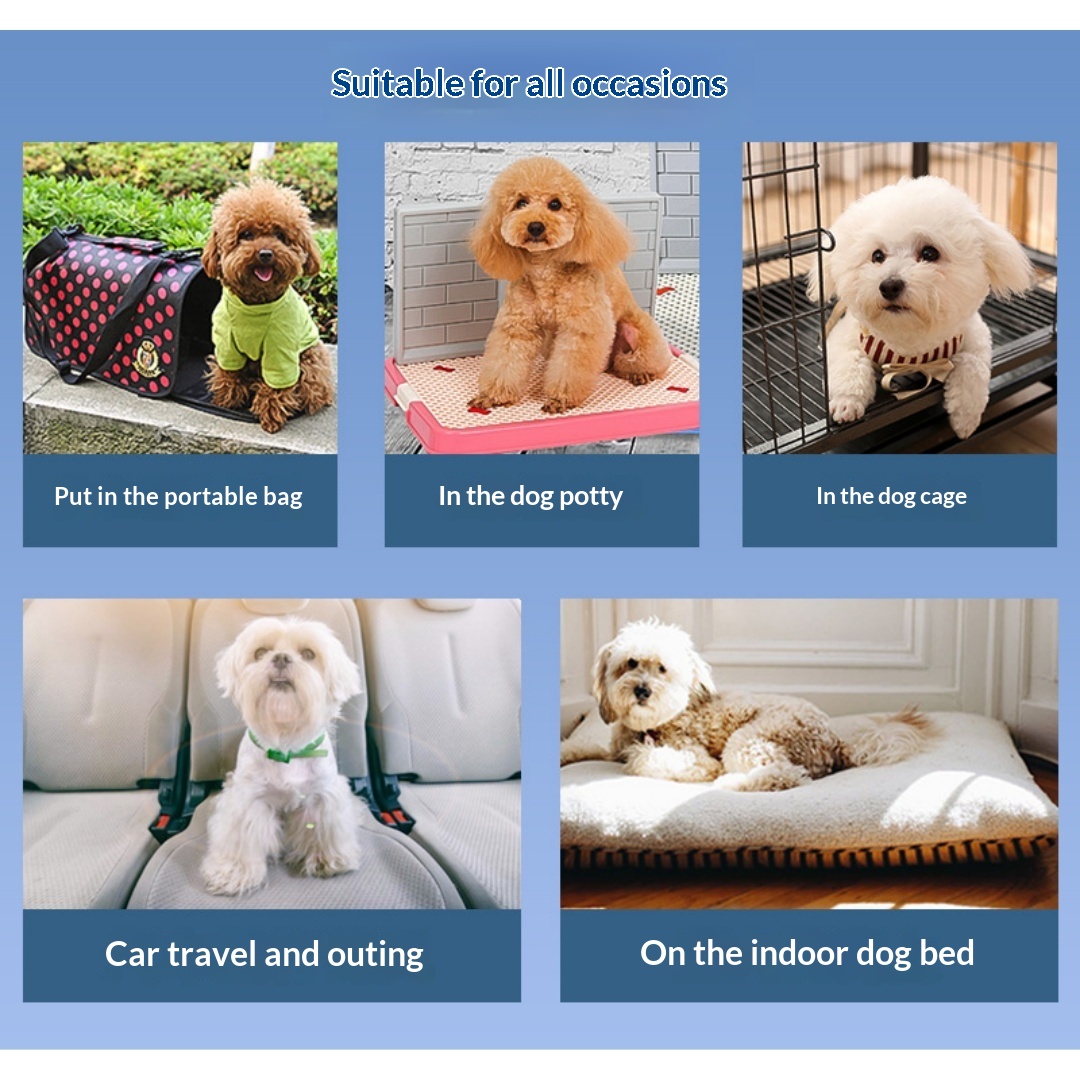 Thickened Bamboo Charcoal Odor-Absorbing Disposable Dog Training Pee Pads photo 8