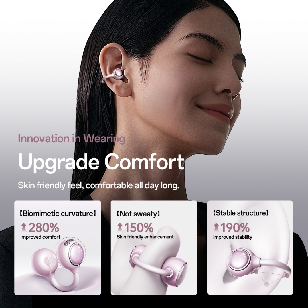 New M156 Cross Border Explosive Ear Clamp Headphones High Quality Long Lasting A Ircraft Private Mould Wireless Bluetooth Headphones Wholesale photo 3