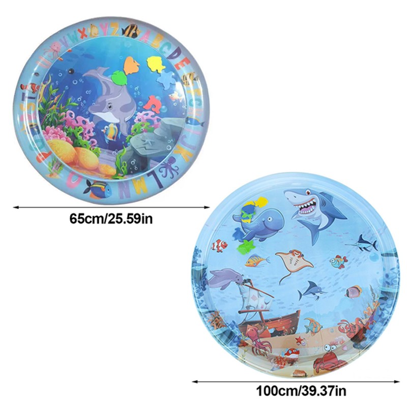 Cat Dog Water Play Mat Cat Dog Cooling Mats Thickened Cats Dogs Water Bed Toy photo 4