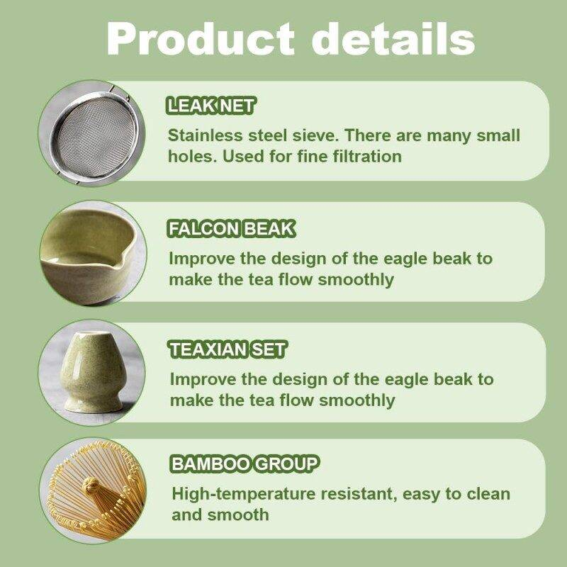Matcha Set With Traditional Bamboo Matcha photo 4