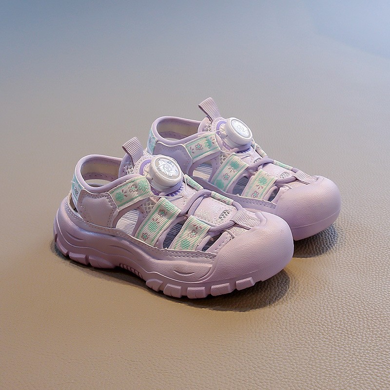 2026 Summer New Korean Style Kids Sports Sandals, Soft Sole Casual Beach Shoes For Boys And Girls photo 7