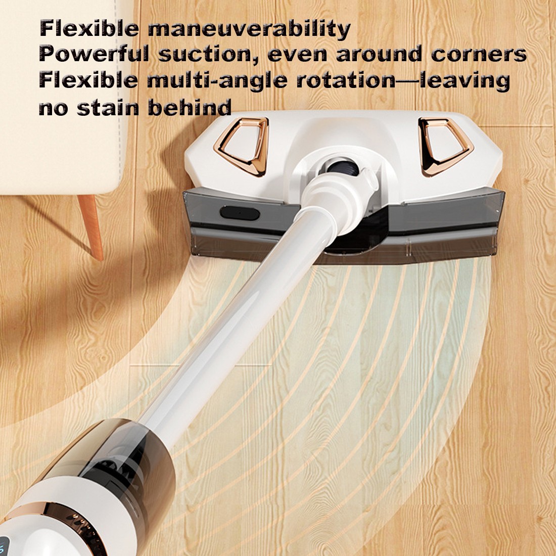 Vacuum Cleaner  Powerful Compact Bagless Cordless Handheld Edge Cleaning photo 3