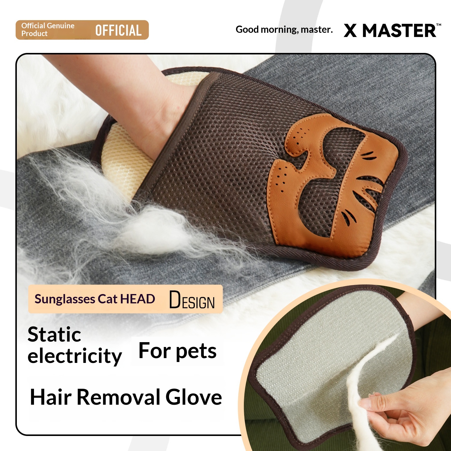 Pet Static Hair Removal Glove photo 6