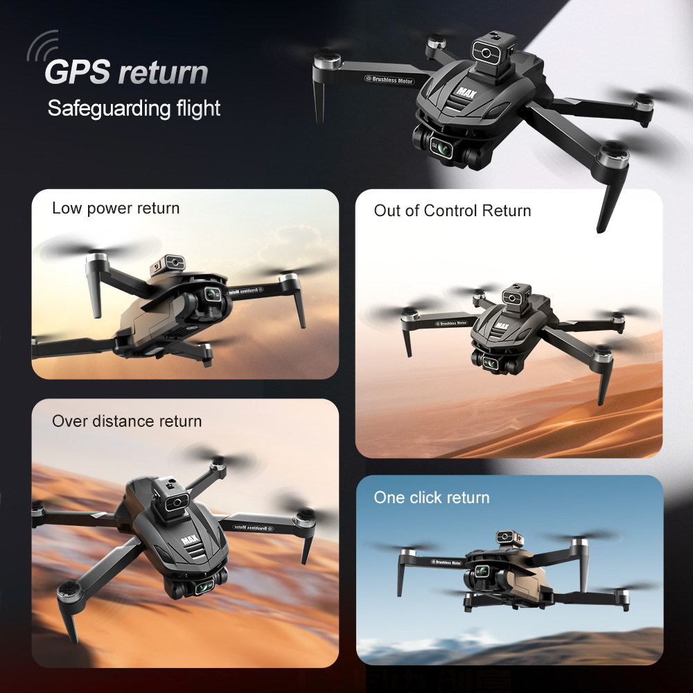 V168Pro Max Drone  8K HD 4.5-inch Screen, With GPS Positioning Function. photo 2