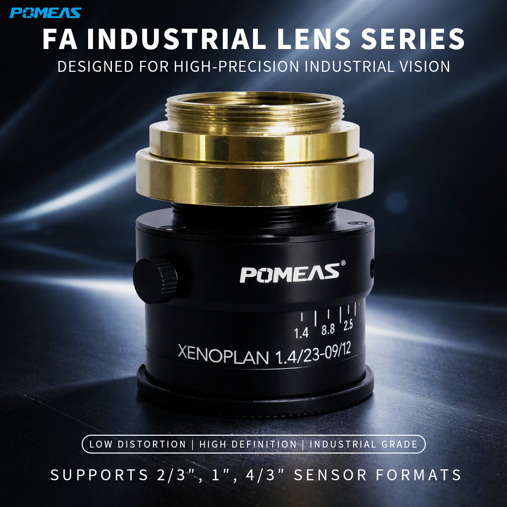 LFE-2314M 23mm F1.4 5MP Fixed Focal Length Machine Vision Lens For 2    3 Inch Industrial Cameras photo 1