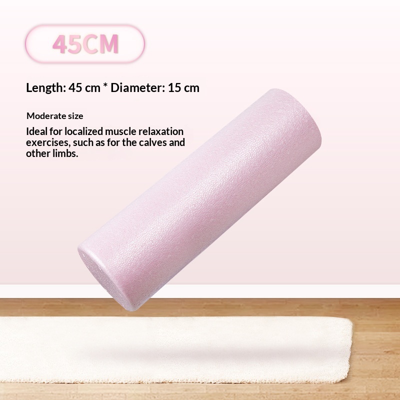 Epp Foam Roller Fitness Equipment Supplies Roller Roller Massage Stick. Glossy Black Roller Shaft Solid Yoga Column photo 7
