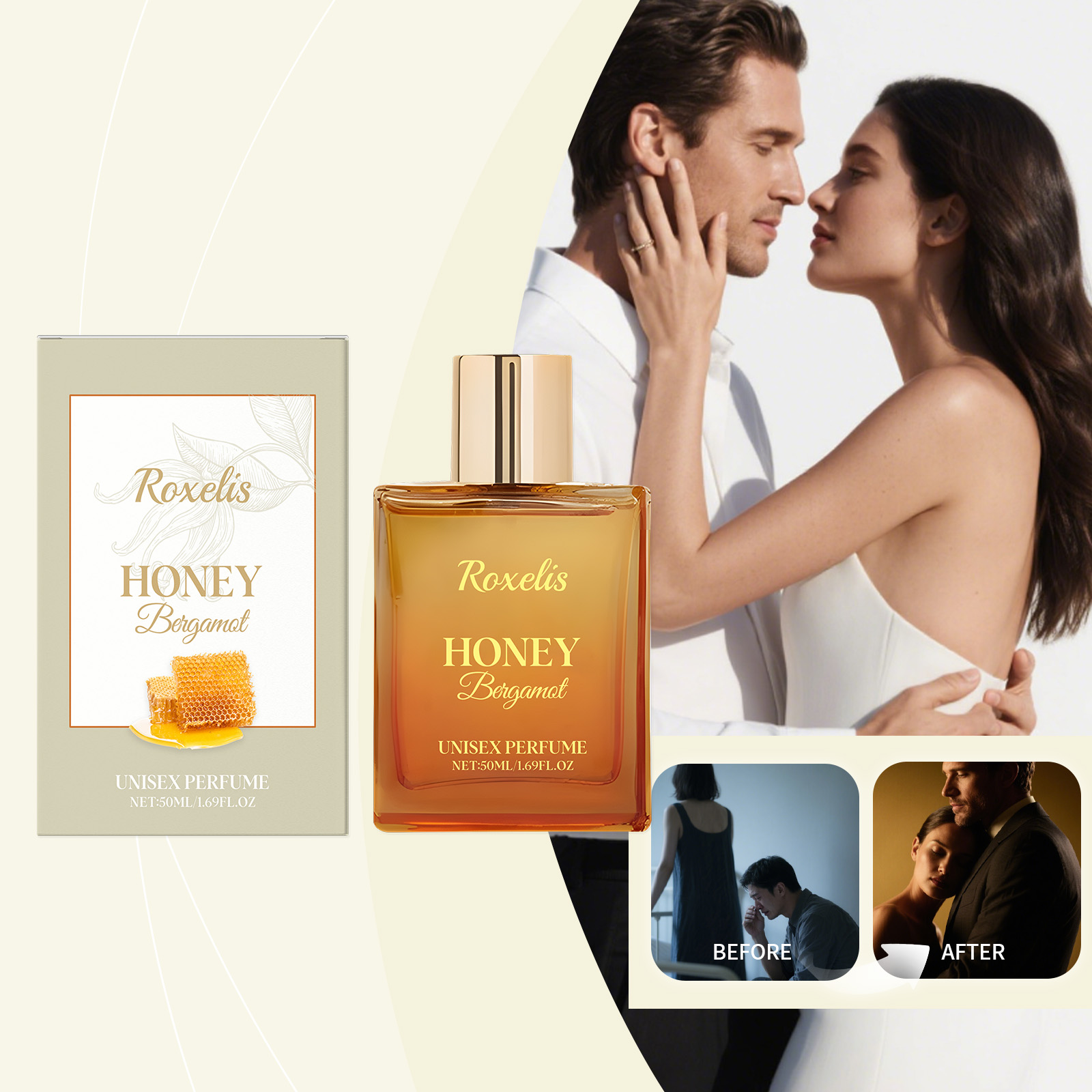 Unisex Honey Bergamot Perfume Long-Lasting Light & Fresh-fragrance Subtle & Elegant Scent For Daily Wear & Special Occasions photo 3