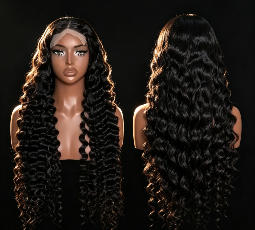 Real Hair Wig Full Head Set BOB Short Hair Long Straight Hair Wavy Curly Hair Factory Wholesale Can Customize Any Color Of Women's Wig photo 2
