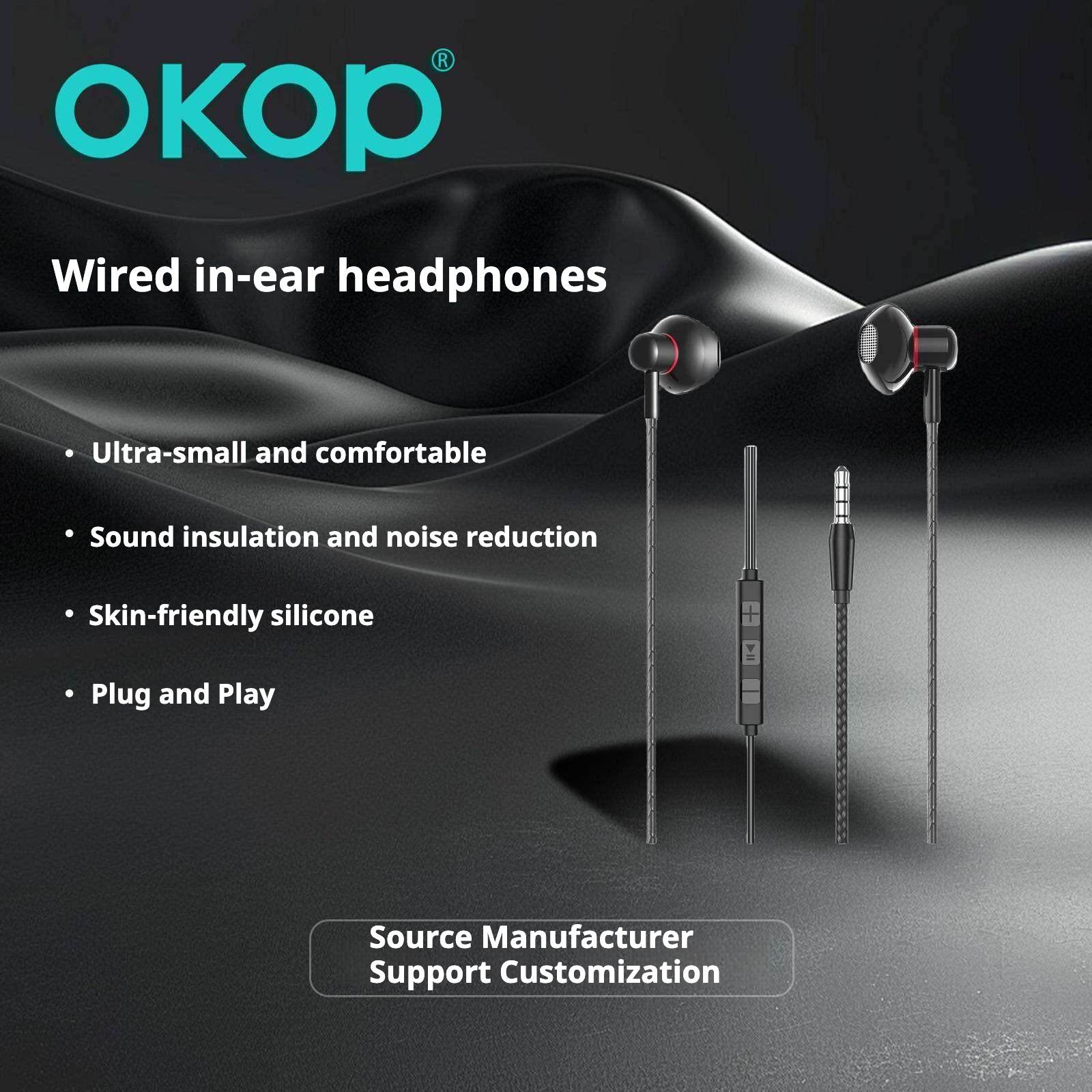 KP-234 In-Ear Wired Headphones 3.5mm With Inline Controls High-Quality Audio Zero Latency Suitable For Music Gaming In Stock For Wholesale photo 3