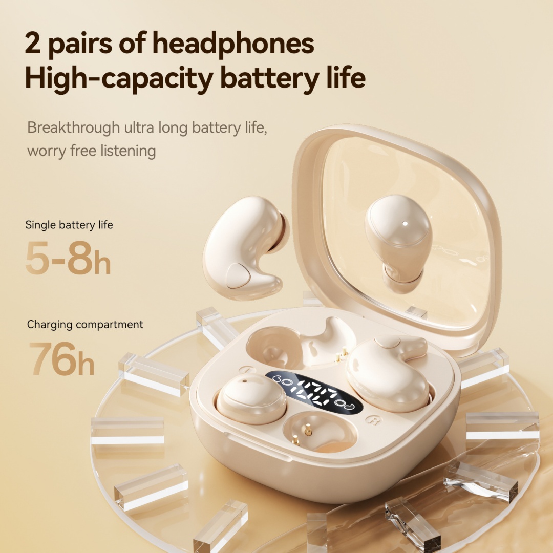 Cross Border Popular M126 2-in-1 Dual Sleep Earphones, Mini Long Battery Life, Ultra-high Sound Quality Wireless Bluetooth Earphones photo 2