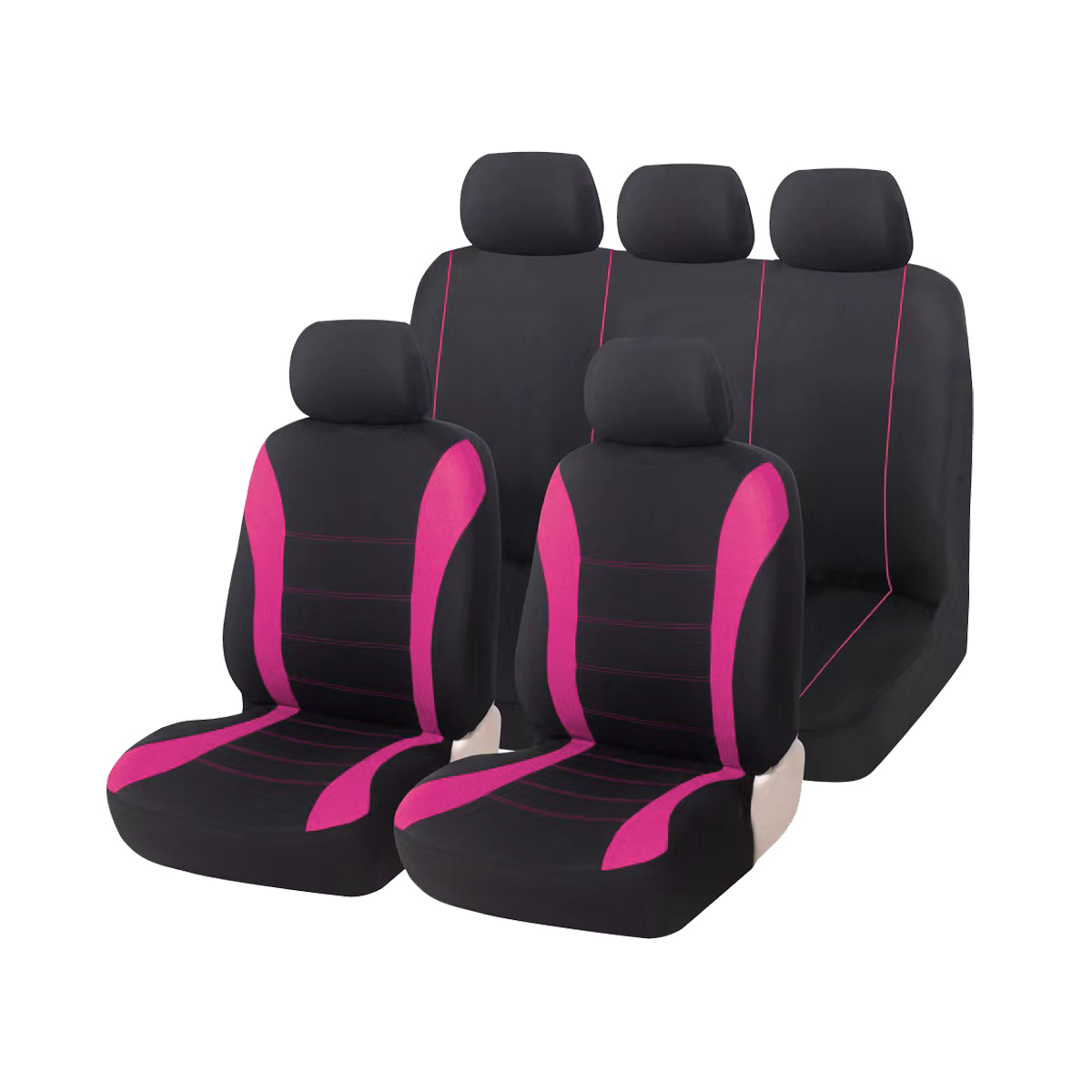 5-Seat Car Seat Cover, Classic And Timeless Design, Thin 2mm Thickness, Suitable For All Seasons photo 4