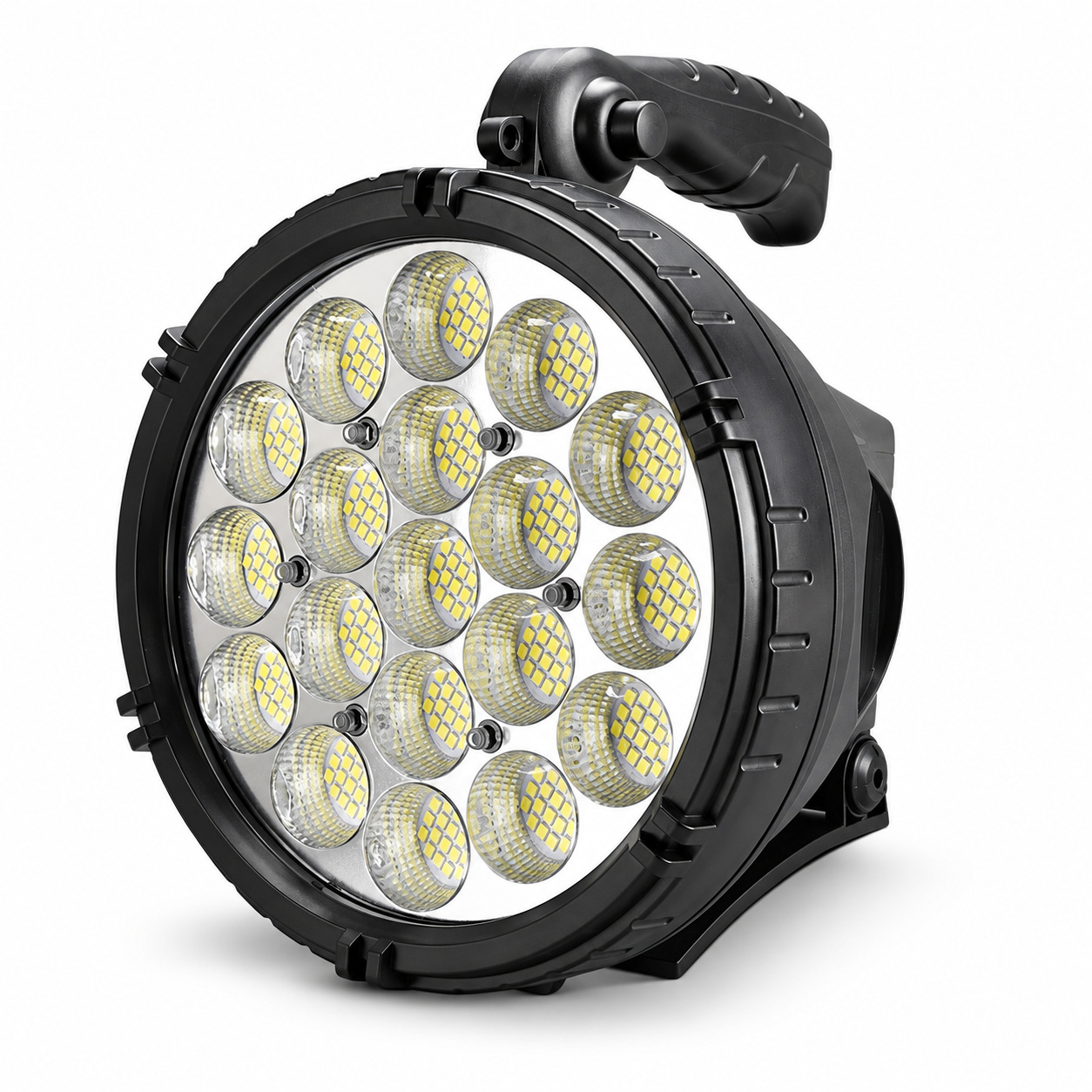 Rechargeable Battery Display LED Work Light 9000mAh For Auto W868A 2200LM Flood 6x 18650 Red photo 1