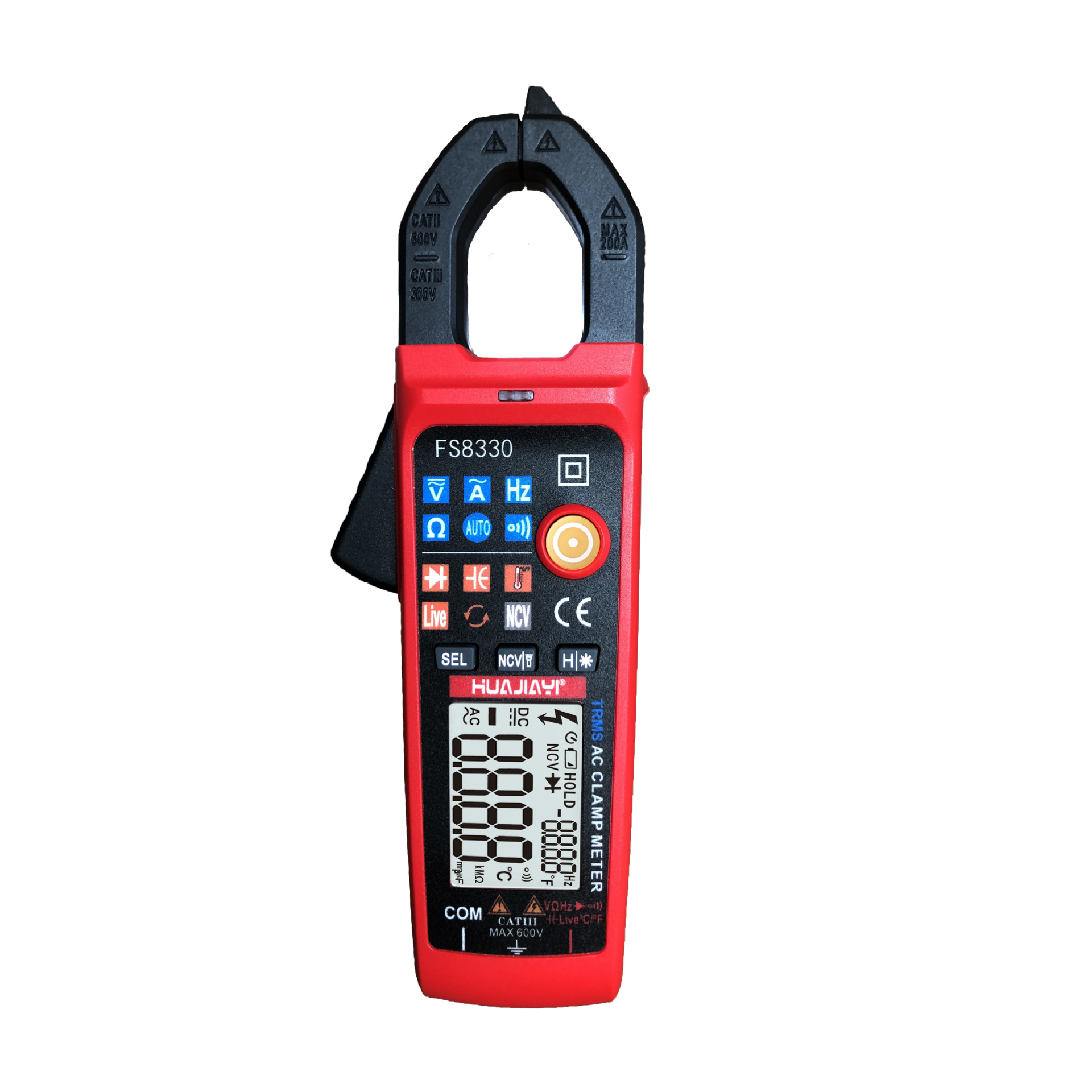 Electrical Meter Automatic Intelligent Anti-burning Ammeter Multimeter  Multi-power Energy Table photo 3
