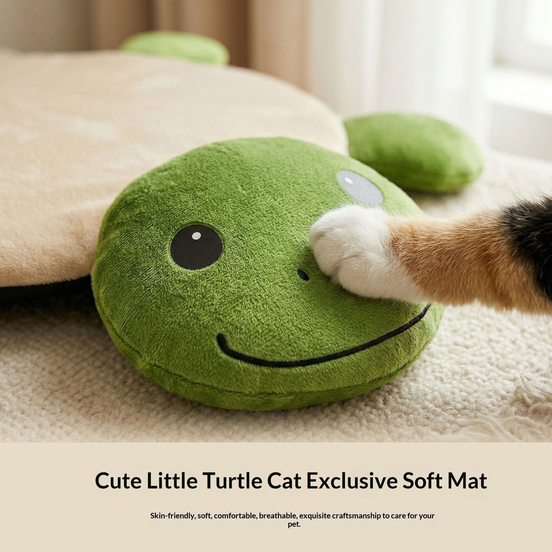Indoor Portable Pet Sleeping Bed, Lightweight Cat And Dog Rest Mat, Non-Slip Warm Sleeping Mat, Easy To Clean Pet Daily Necessities photo 4
