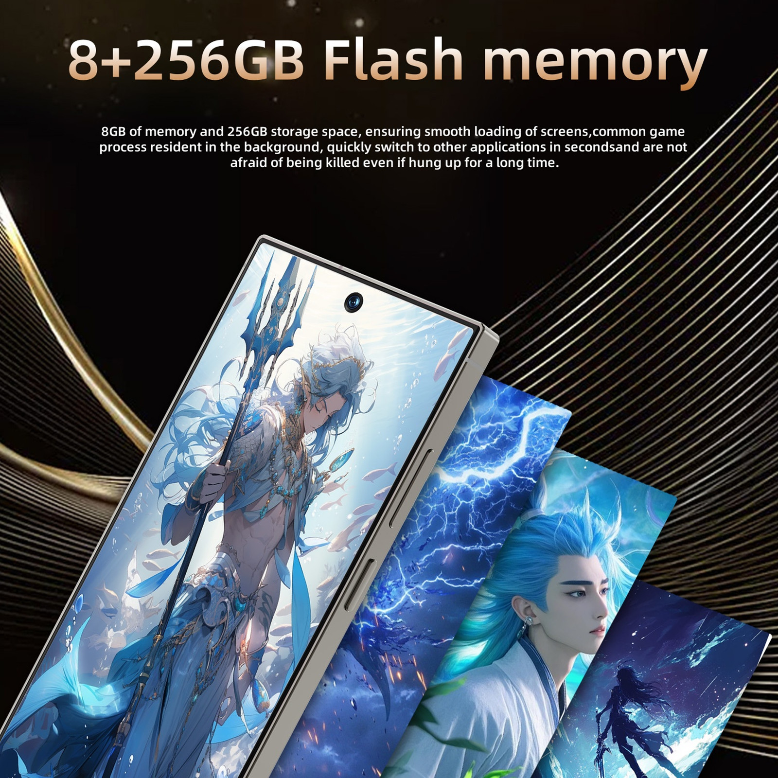25 Ultra Cell Phone 8GB-256GB Unlocked Phone,5GSmartphone With Tool Pen, Android 14.0 Cell Phone Dual SIM Dual Standby photo 2