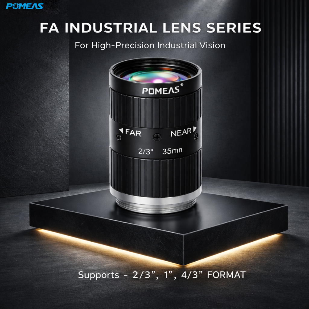 LFEHH-3528M 35mm F2.8 10MP Fixed Focal Length Machine Vision Lens For 2    3 Inch Industrial Cameras photo 1