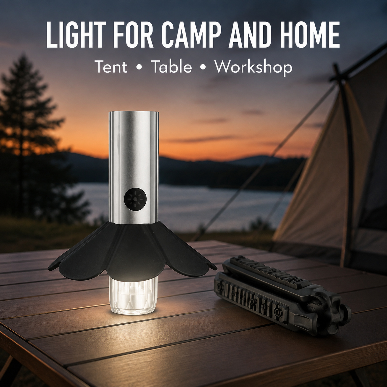 D46 Portable Flashlight Type C For Emergency Outdoor Work Factory Supply 8 Hour Runtime LED photo 4