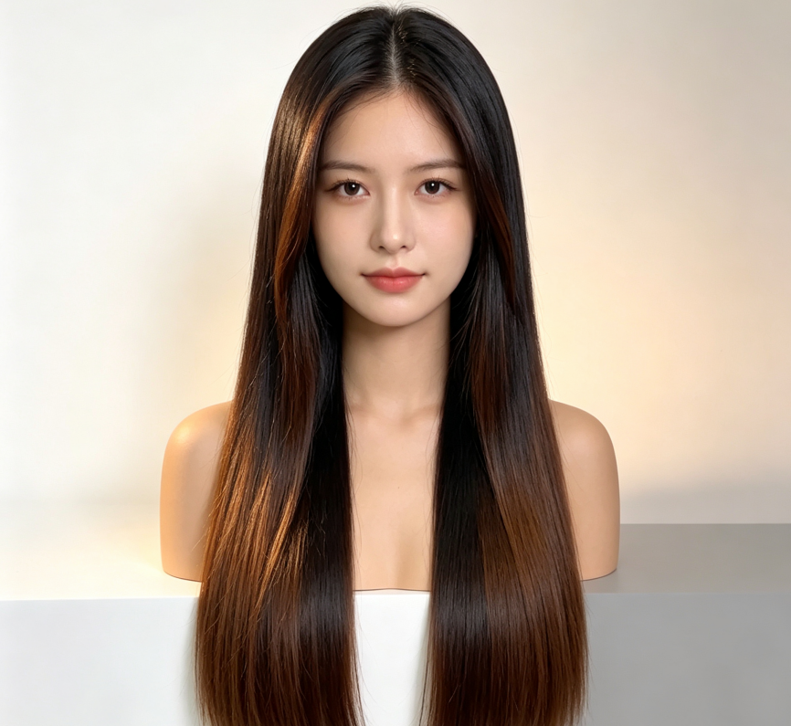 Real Hair Wig Full Head Set BOB Short Hair Long Straight Hair Wavy Curly Hair Factory Wholesale Can Customize Any Color Of Women's Wig photo 3