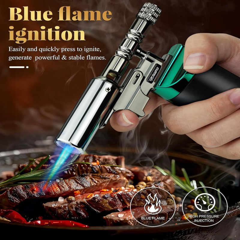 Butane Torch Windproof Adjustable Flame photo 6